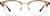 Front view without clip-on of Browline Sunshade 1915715 in Brown thumbnail