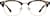 Front view without clip-on of Browline Sunshade 1915725 in Tortoiseshell thumbnail