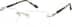 Customizable Rimless Glasses 1915811 in Green