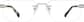 Front view of Customizable Rimless Glasses 1915811 in Green thumbnail