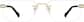 Front view of Customizable Rimless Glasses 1915814 in Black thumbnail