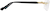 Side view of Rimless Glasses 1915814 in Black thumbnail