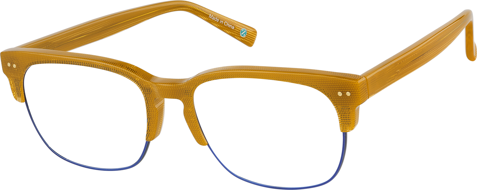 Tortoiseshell Browline Glasses #1916125 | Zenni Optical Canada