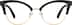 Cat-Eye Glasses 1916221 in Black