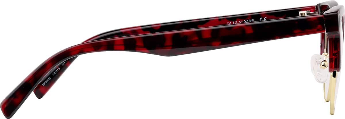 Side view of Cat-Eye Glasses 1916225 in Tortoiseshell