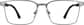Front view of Square Glasses 1916312 in Gray thumbnail