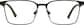 Front view of Square Glasses 1916321 in Black thumbnail