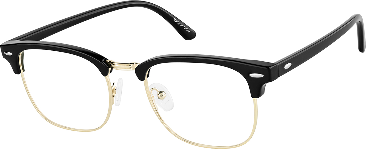 Black Browline Glasses #1916621 Zenni Optical