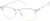 Angle view of Browline Glasses 1916623 in Clear thumbnail