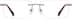 Rimless Glasses 1916715 in Brown