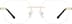 Rimless Glasses 1916814 in Gold
