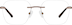 Rimless Glasses 1916815 in Brown