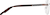Side view of Rimless Glasses 1916815 in Brown thumbnail