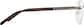 Side view of Customizable Rimless Glasses 1916815 in Brown thumbnail