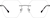 Front view of Rimless Glasses 1916912 in Gray thumbnail