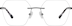 Rimless Glasses 1916912 in Gray