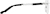 Side view of Rimless Glasses 1917011 in Silver thumbnail