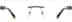 Rectangle Glasses 1917113 in Gray