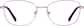 Front view of Cat-Eye Glasses 1917617 in Purple thumbnail