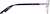 Side view of Cat-Eye Glasses 1917617 in Purple thumbnail