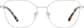 Front view of Cat-Eye Glasses 1917711 in Silver thumbnail