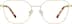 Cat-Eye Glasses 1917714 in Gold