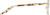 Side view of Cat-Eye Glasses 1917714 in Gold thumbnail