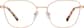Front view of Cat-Eye Glasses 1917719 in Rose Gold thumbnail