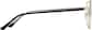 Side view of Aviator Glasses 1917814 in Gold thumbnail
