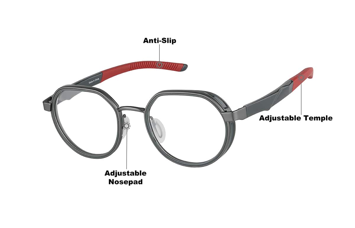 Image of Zunnies - Geometric Sports Glasses