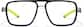 Front view of Zunnies - Aviator Sports Glasses 1918321 in Black thumbnail