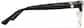 Side view of Scorpio Browline Eyeglasses 1918421 in Black and Gold thumbnail