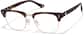 Angle view of Scorpio Browline Eyeglasses 1918425 in Tortioseshell and Gold thumbnail