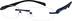 Rimless Glasses 192516 in Blue