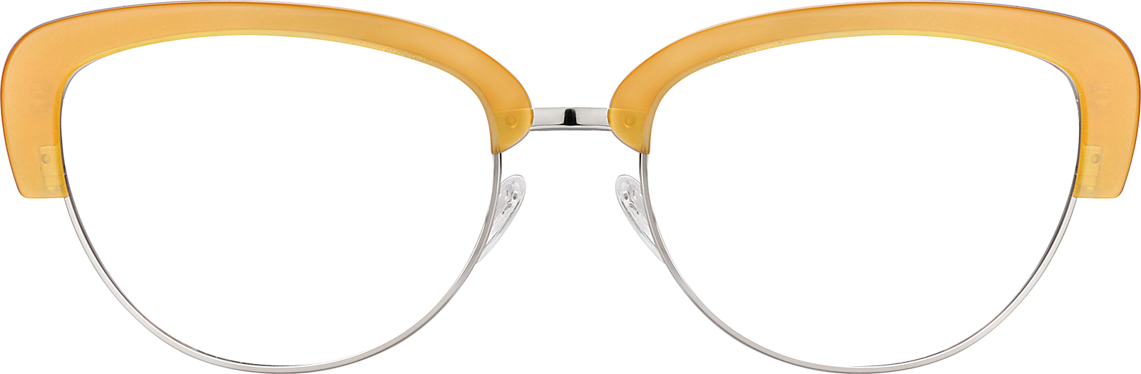 SEVENTEEN - Ivorylin Ivory Tortoiseshell Browline Glasses #193935 | Zenni Optical