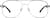 Front view of Sunset Aviator Sunglasses 194111 in Silver thumbnail
