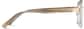 Side view of Sunset Aviator Sunglasses 194114 in Gold thumbnail