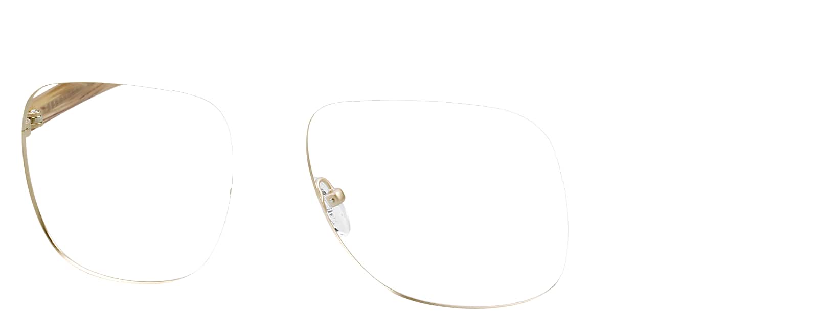 Gold Sunset Aviator Sunglasses #194114 | Zenni Optical