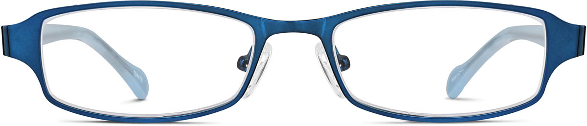 Blue Kids’ Rectangle Glasses