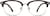 Front view of Browline Glasses 194815 in Brown thumbnail