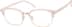 Browline Glasses 194819 in Pink