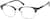 Angle view of Browline Glasses 194839 in Pattern thumbnail