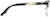 Side view of Browline Glasses 194839 in Pattern thumbnail