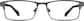 Front view of Too Smooth Glasses 195112 in Gray thumbnail