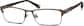 Angle view of Too Smooth Glasses 195115 in Brown thumbnail