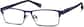 Angle view of Too Smooth Glasses 195116 in Navy thumbnail