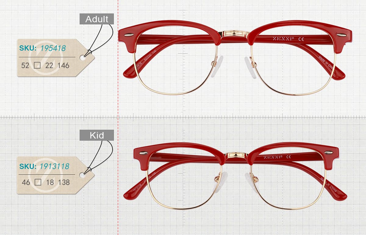 Image of Bravo Browline Glasses