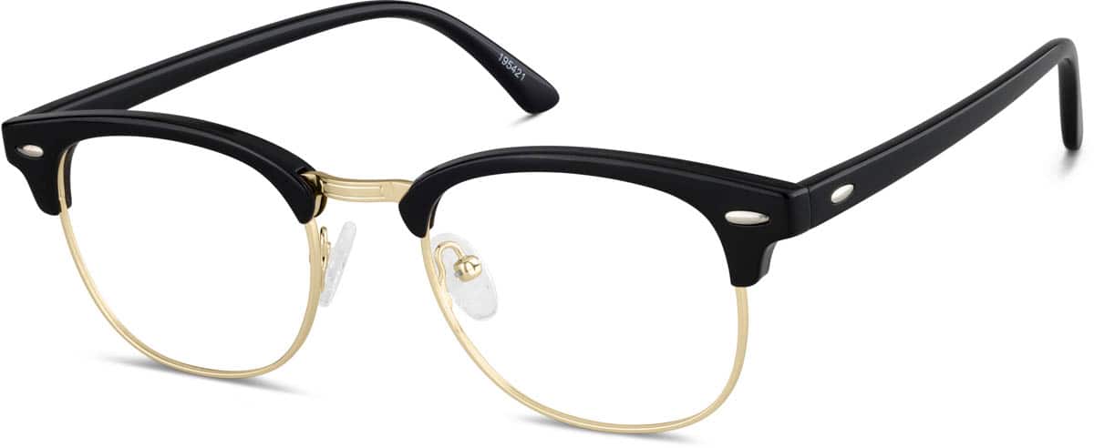 clubmaster browline glasses