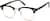 Angle view of Bravo Browline 195421 in Black thumbnail