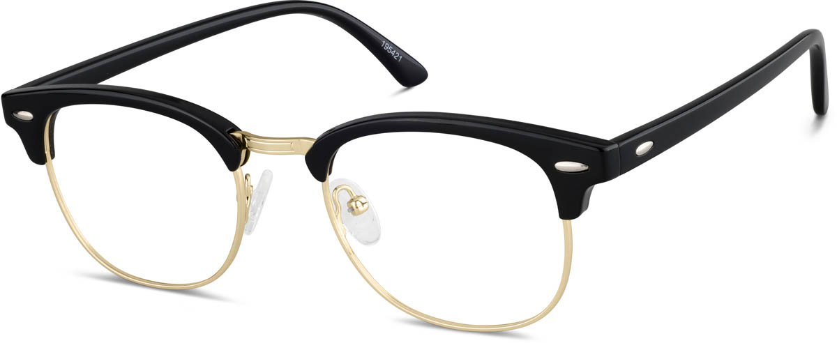 Fyo F1017 browline spectacles  B titanium frame Rx prescription eyeglasses for near far sighted transition lenses Des lunettes \u0646\u0638\u0627\u0631\u0627\u062a \u773c\u955c \u773c\u93e1
